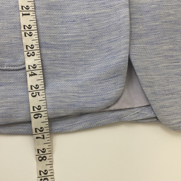 Banana Republic Cotton Linen Blend Blazer 6P - Picture 11 of 13